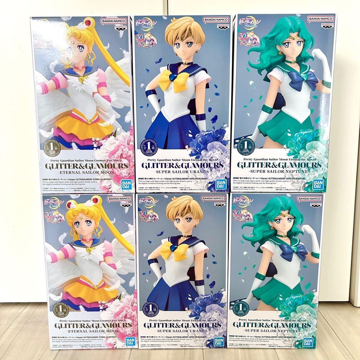 セーラームーンフィギュア6点セット